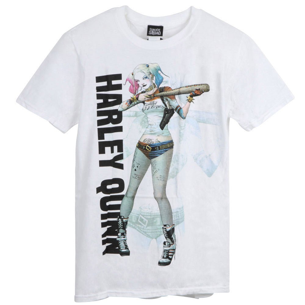 SUICIDE SQUAD スーサイドスクワッド (ジョーカー 生誕 80周年 ) - HARLEY QUINN POSTER / レア / Tシャツ / メンズ - PGS